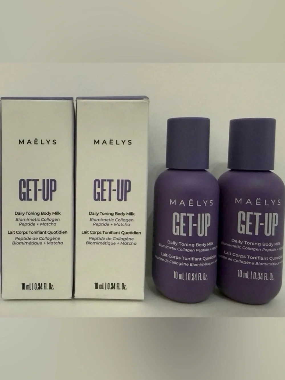 Marley’s GET-UP Daily Toning Body Milk - 2-New